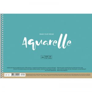 Blok do akwareli PaperHome na spirali A4/20/220g